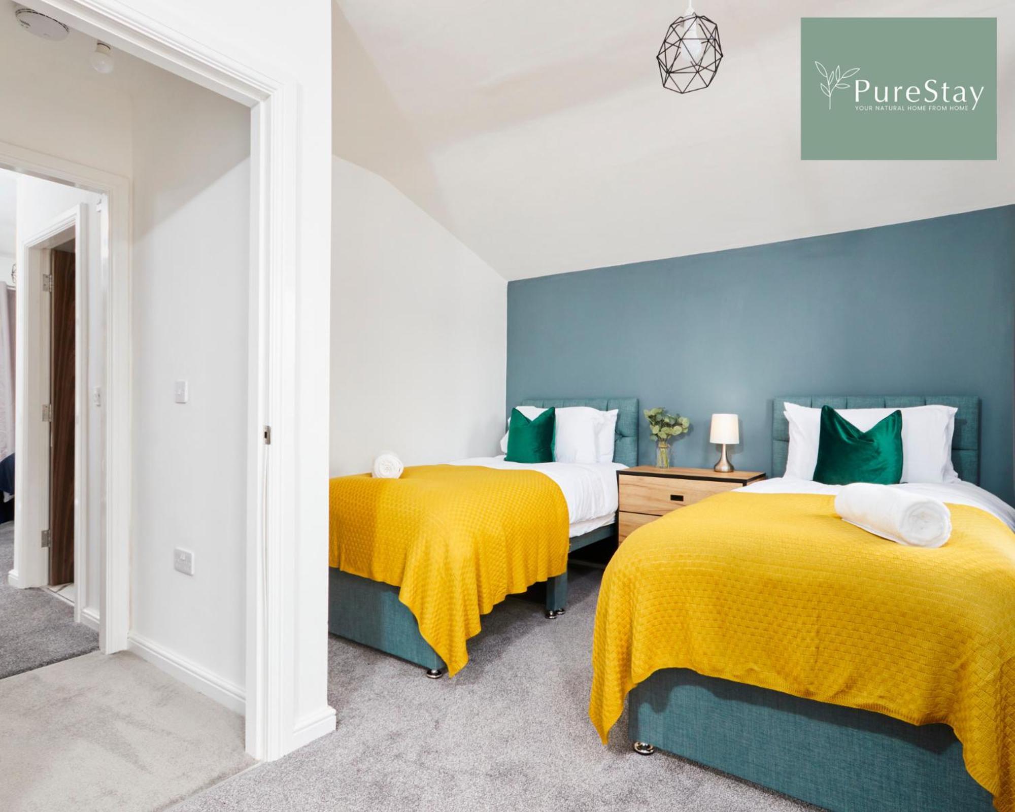 Stunning 5 Bed Manchester House With Parking By Purestay Short Lets & Serviced Accommodation Εξωτερικό φωτογραφία
