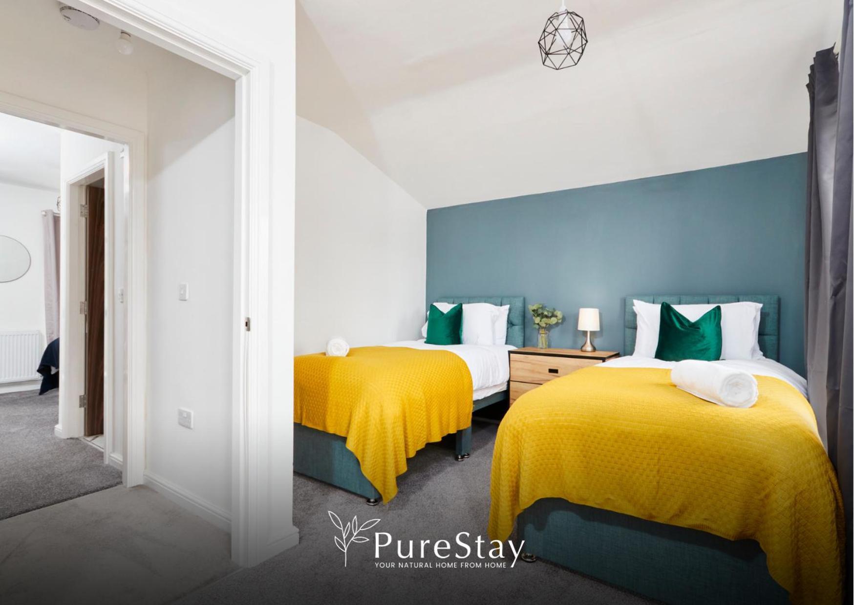 Stunning 5 Bed Manchester House With Parking By Purestay Short Lets & Serviced Accommodation Εξωτερικό φωτογραφία